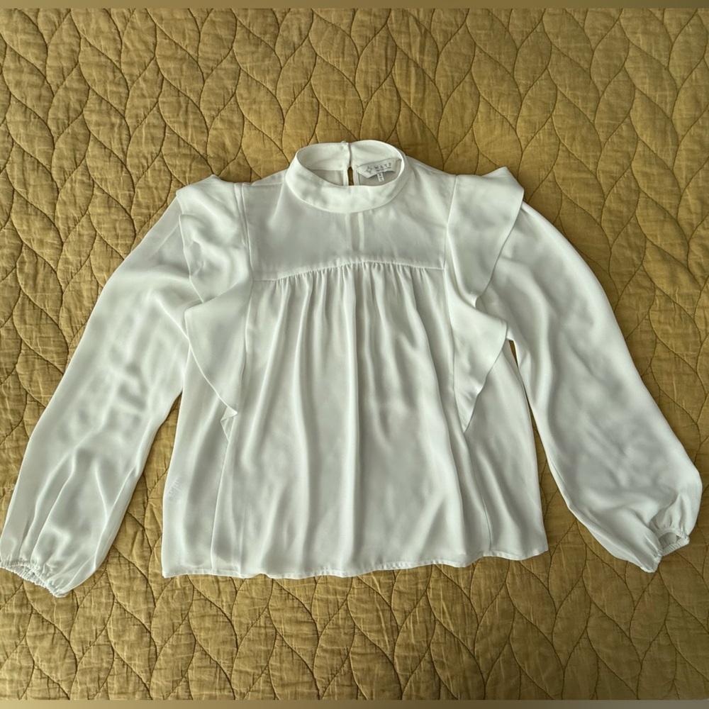 Wayf White Blouse